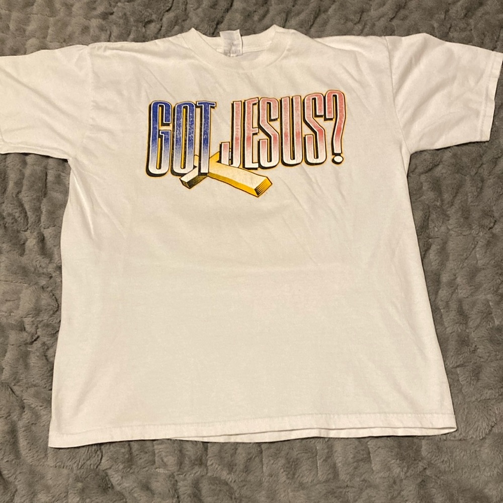 Vintage Got Jesus T-shirt size Large religious pop culture 90’s Y2K